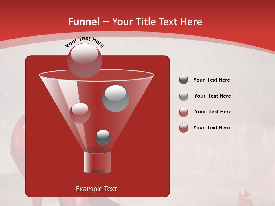 Graphic Design Winter Frost PowerPoint Template