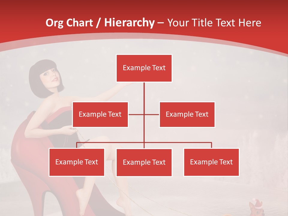 Graphic Design Winter Frost PowerPoint Template