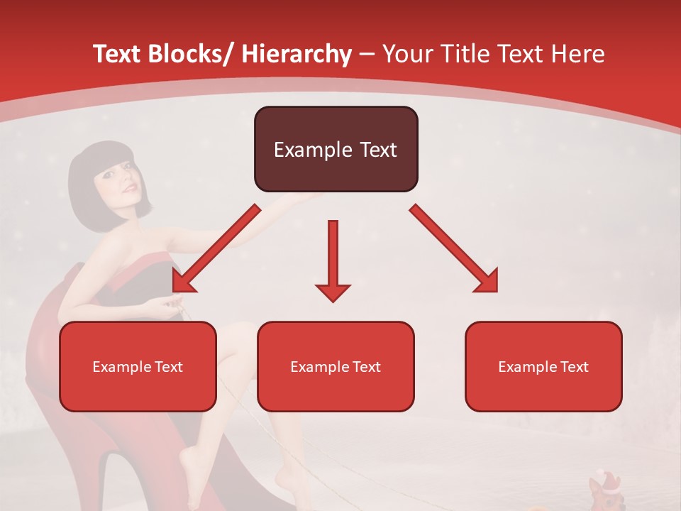 Graphic Design Winter Frost PowerPoint Template