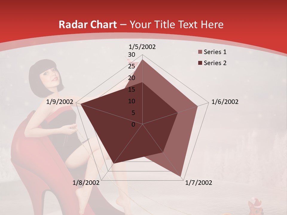 Graphic Design Winter Frost PowerPoint Template