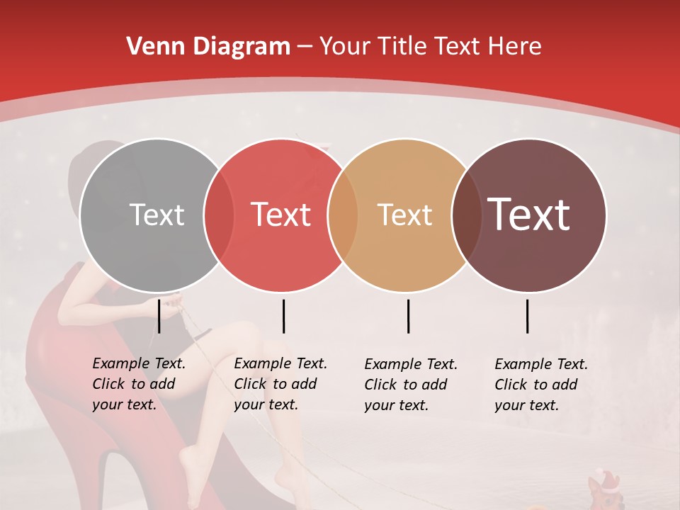 Graphic Design Winter Frost PowerPoint Template