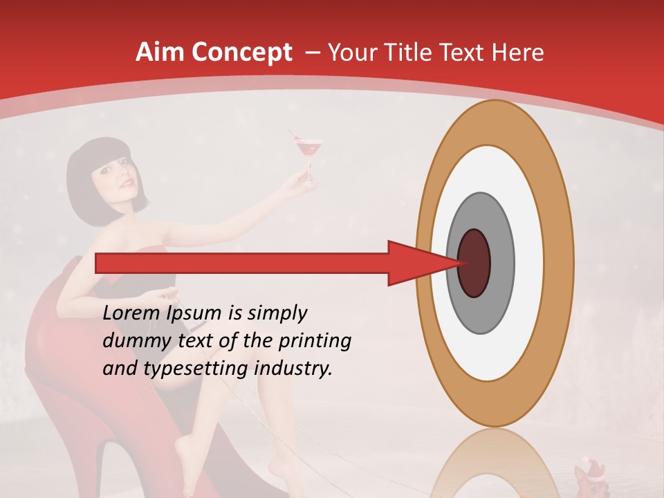 Graphic Design Winter Frost PowerPoint Template