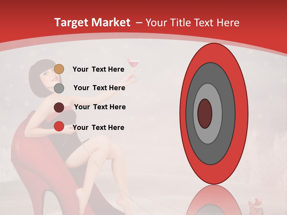 Graphic Design Winter Frost PowerPoint Template