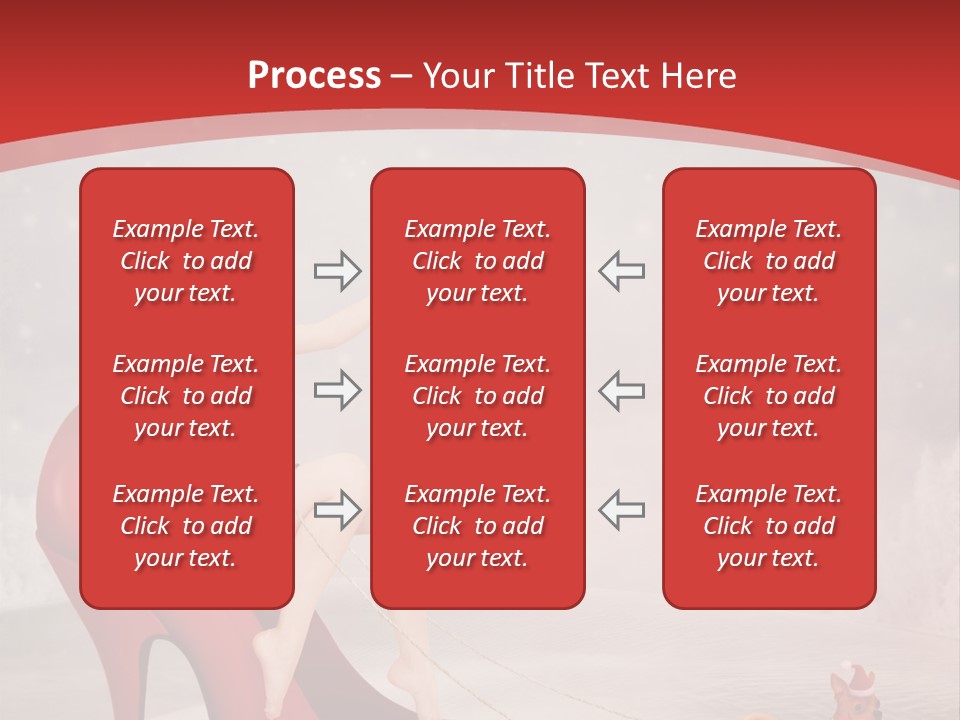 Graphic Design Winter Frost PowerPoint Template