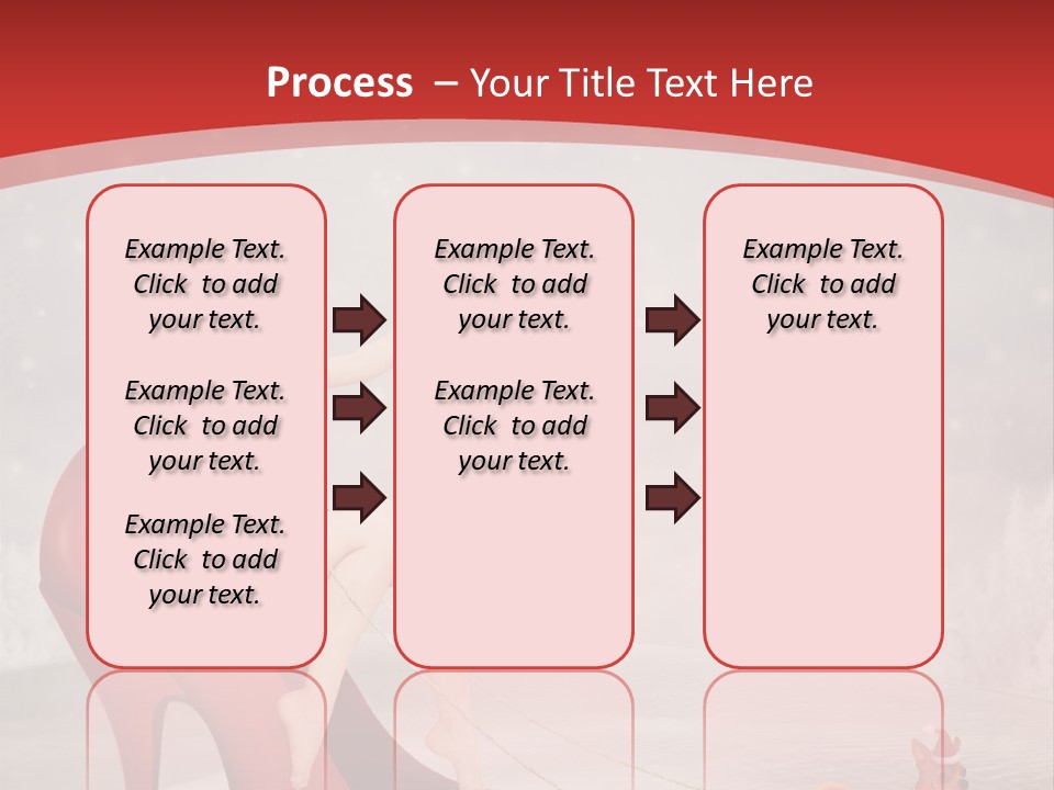 Graphic Design Winter Frost PowerPoint Template