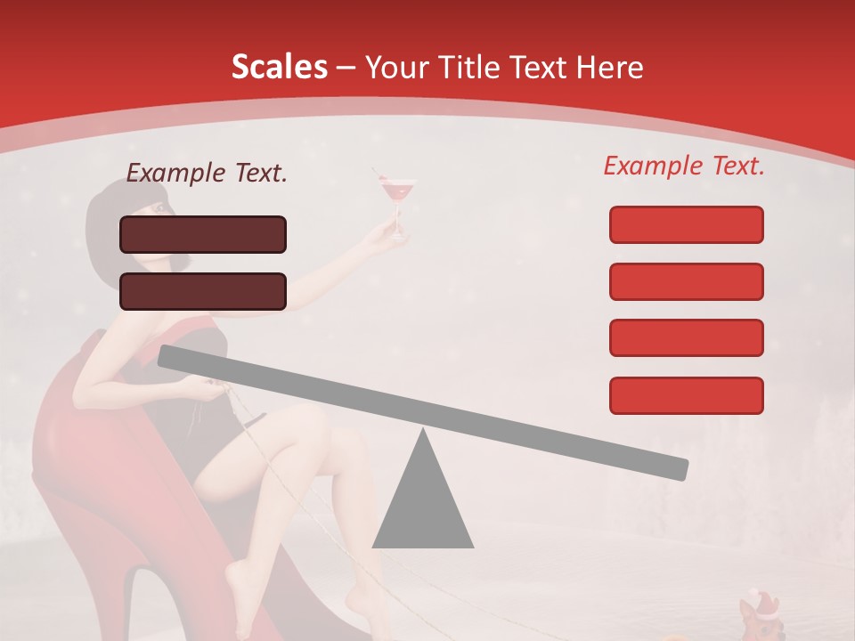 Graphic Design Winter Frost PowerPoint Template