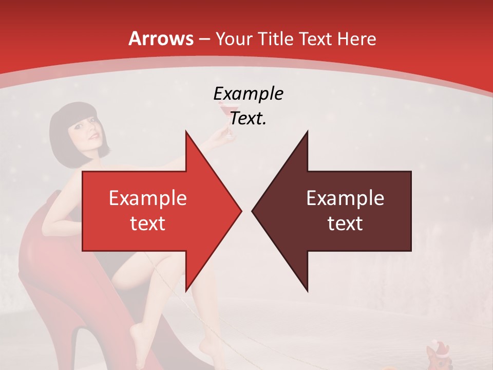 Graphic Design Winter Frost PowerPoint Template