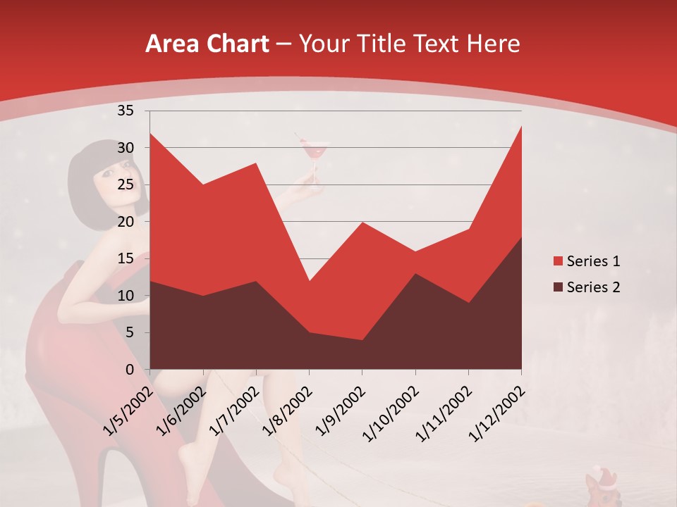 Graphic Design Winter Frost PowerPoint Template