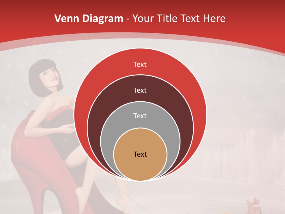 Graphic Design Winter Frost PowerPoint Template