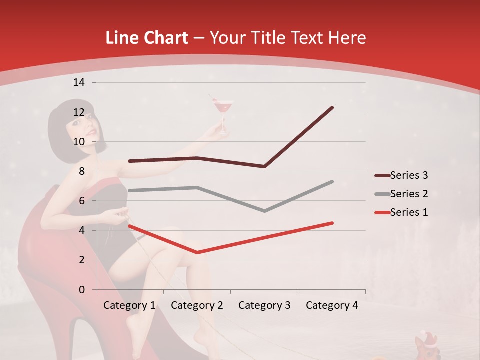 Graphic Design Winter Frost PowerPoint Template