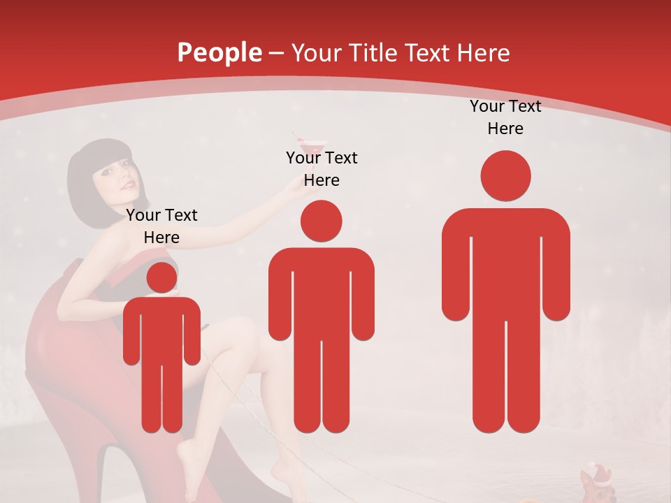 Graphic Design Winter Frost PowerPoint Template