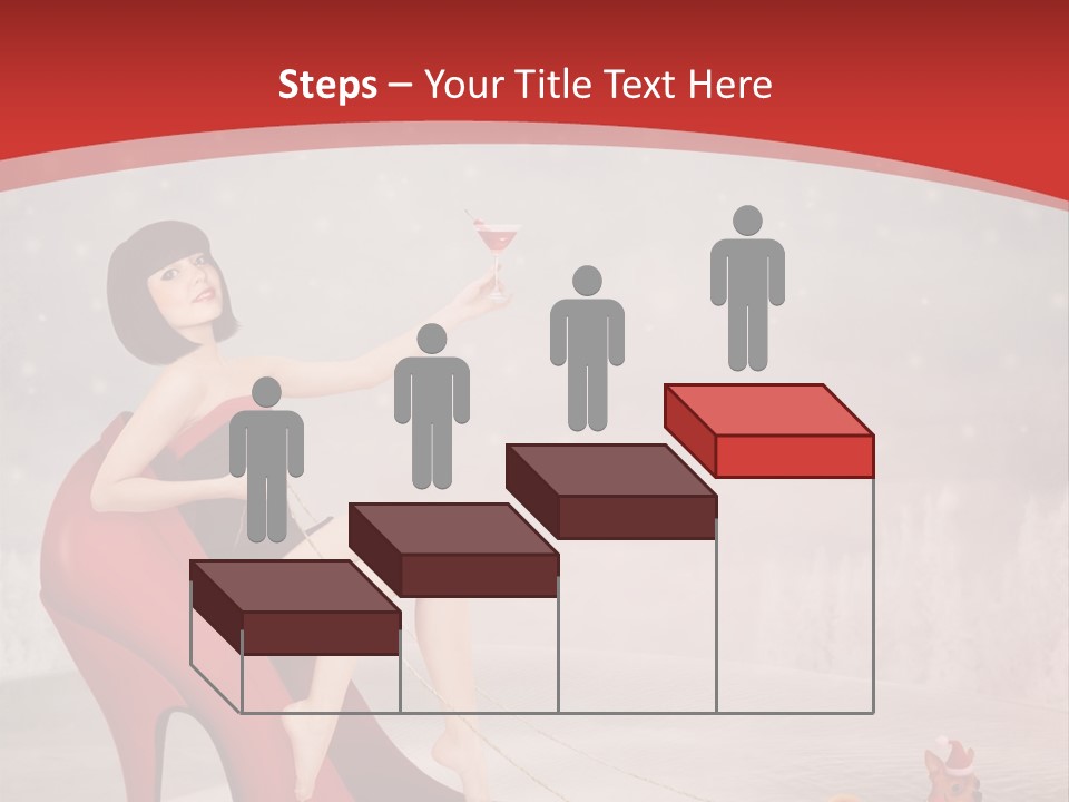 Graphic Design Winter Frost PowerPoint Template