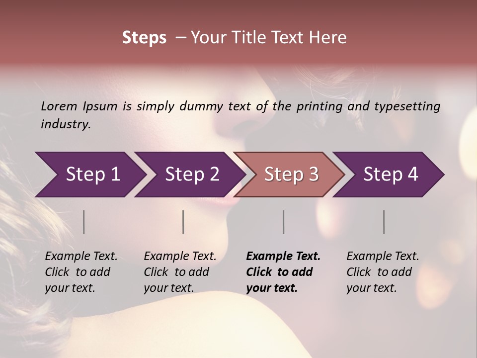 Complexion Night Amazing PowerPoint Template