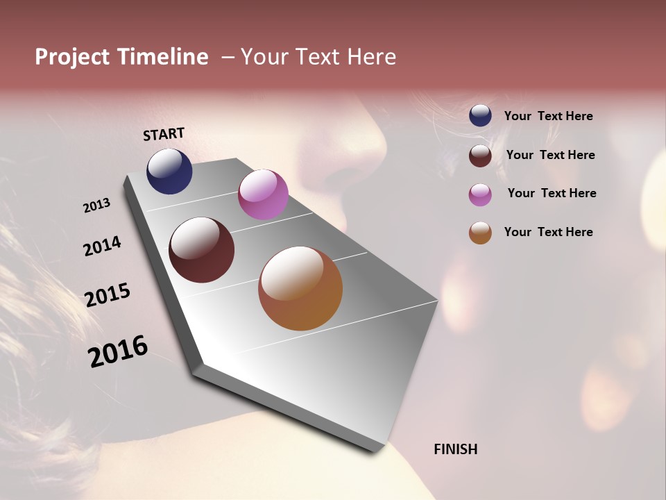 Complexion Night Amazing PowerPoint Template