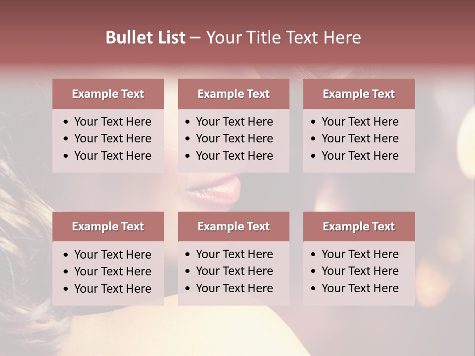 Complexion Night Amazing PowerPoint Template