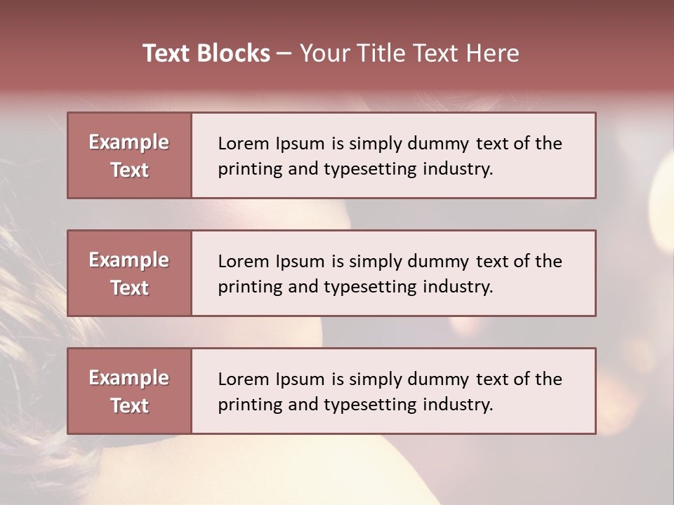 Complexion Night Amazing PowerPoint Template