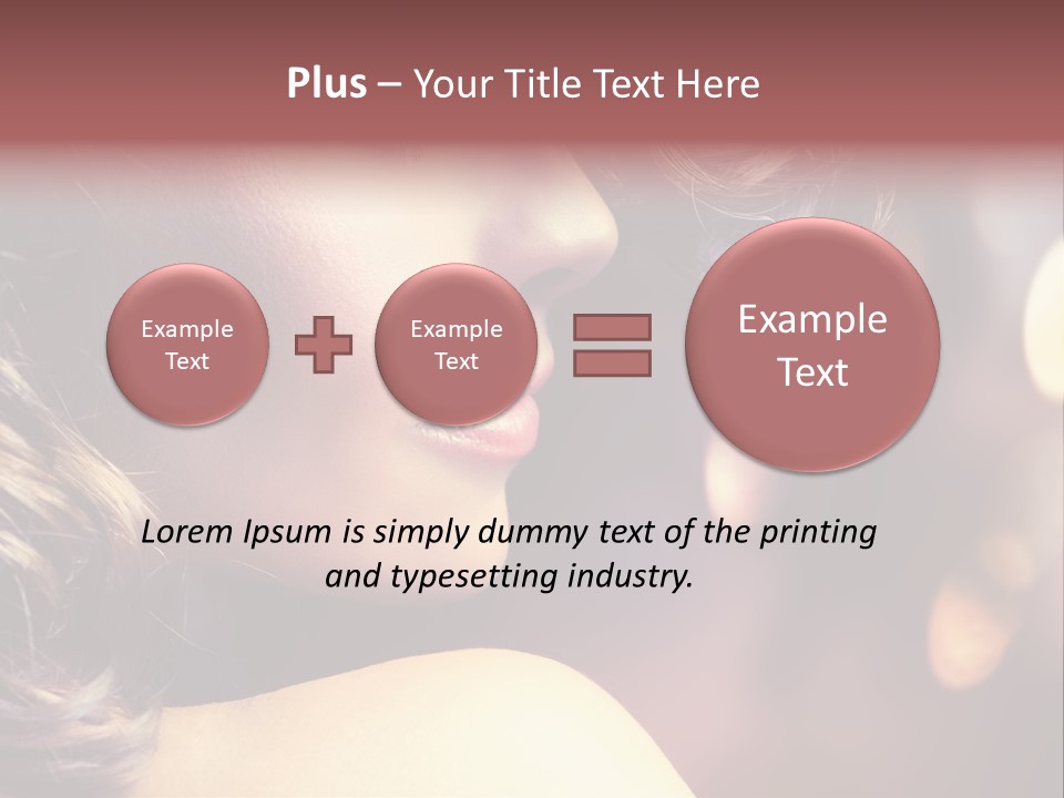 Complexion Night Amazing PowerPoint Template