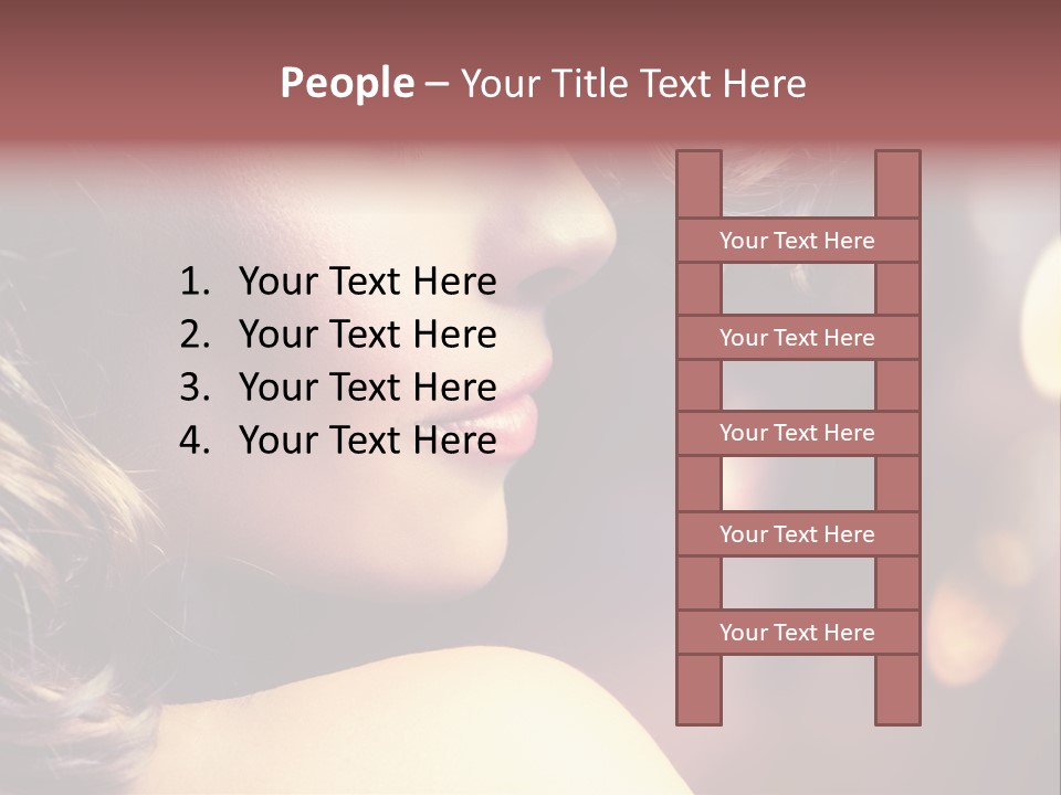 Complexion Night Amazing PowerPoint Template