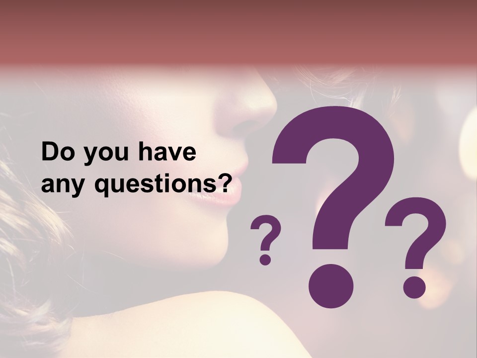 Complexion Night Amazing PowerPoint Template