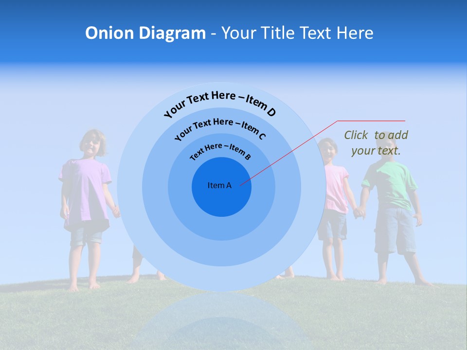 Caucasian Excitement Clear Sky PowerPoint Template