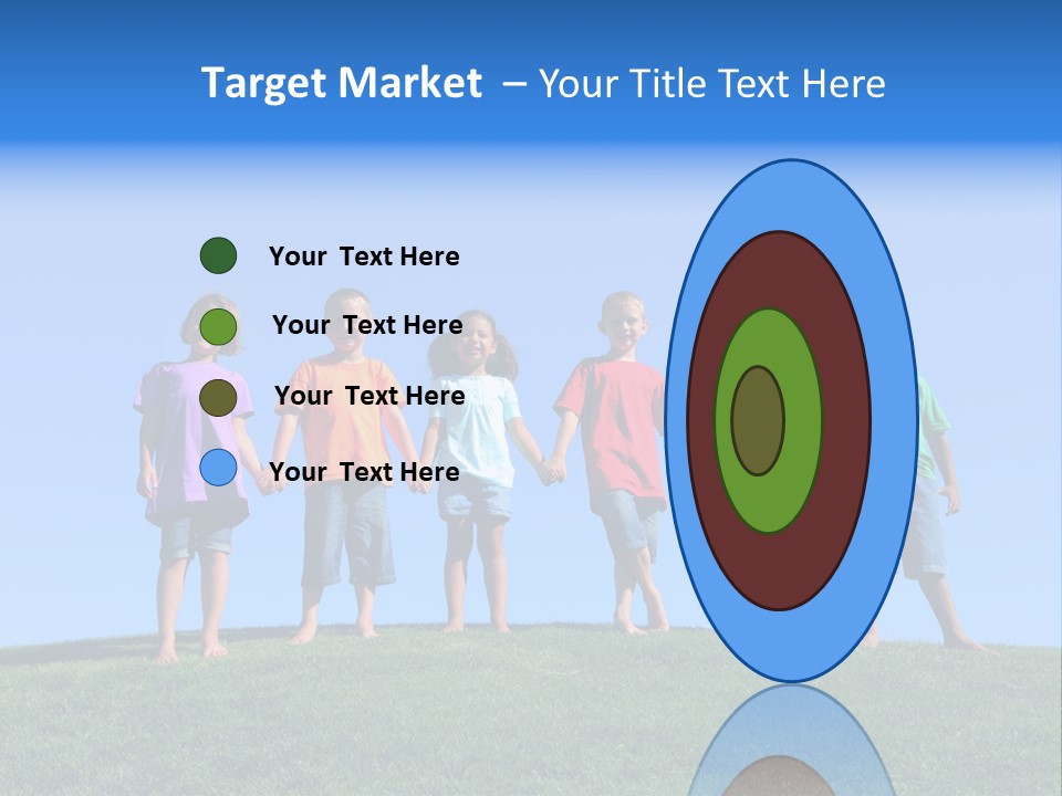 Caucasian Excitement Clear Sky PowerPoint Template