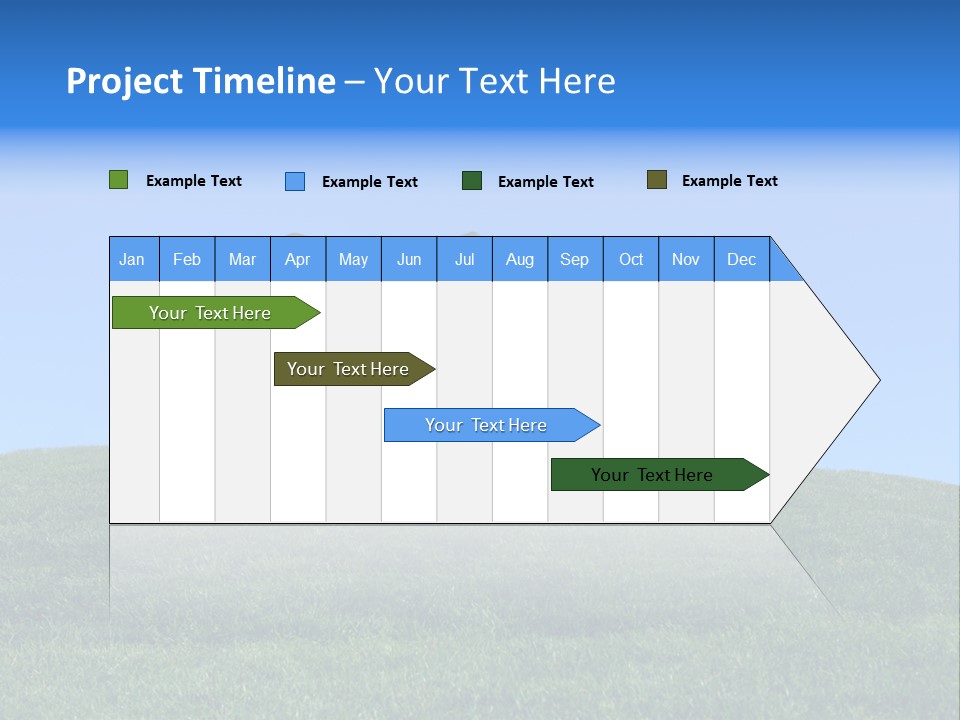 Clear Sky Childhood Playful PowerPoint Template