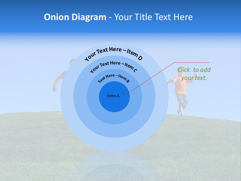 Clear Sky Childhood Playful PowerPoint Template