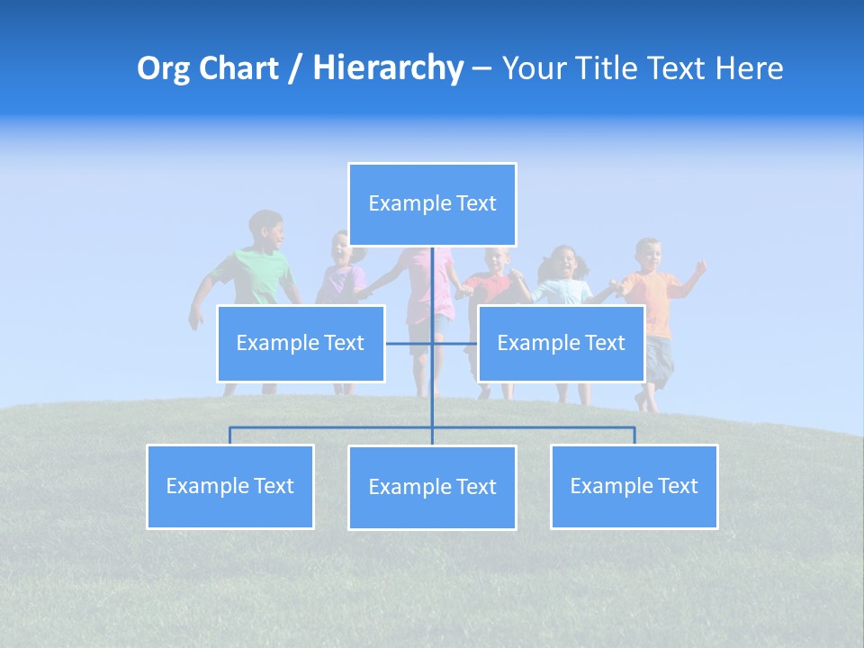 Clear Sky Childhood Playful PowerPoint Template