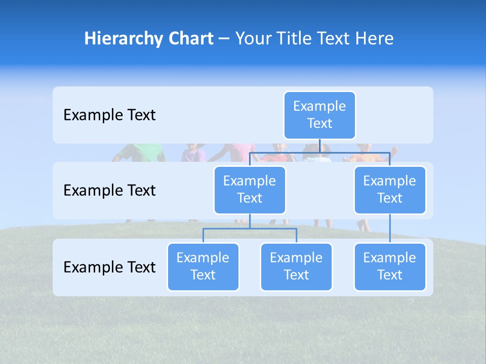 Clear Sky Childhood Playful PowerPoint Template