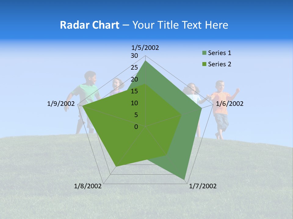 Clear Sky Childhood Playful PowerPoint Template