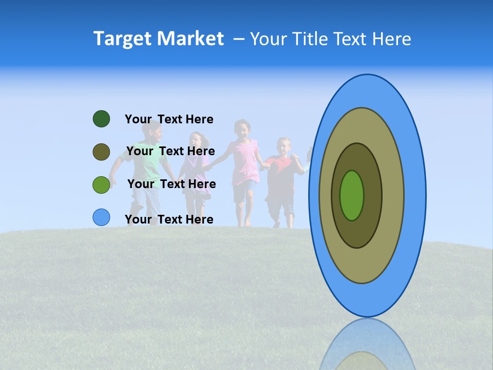 Clear Sky Childhood Playful PowerPoint Template