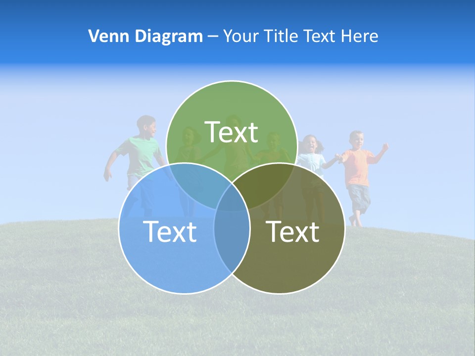 Clear Sky Childhood Playful PowerPoint Template