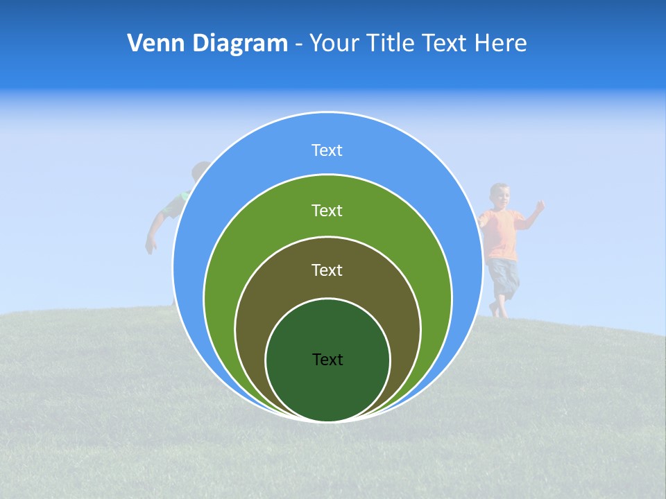 Clear Sky Childhood Playful PowerPoint Template