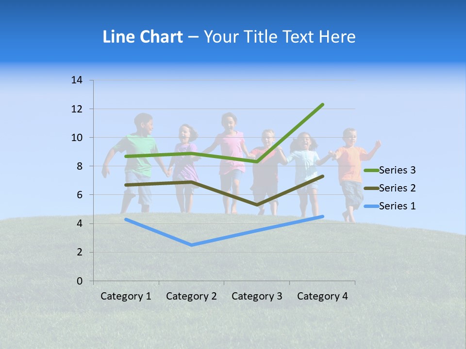 Clear Sky Childhood Playful PowerPoint Template