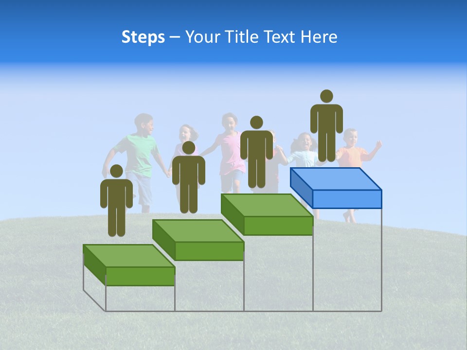 Clear Sky Childhood Playful PowerPoint Template