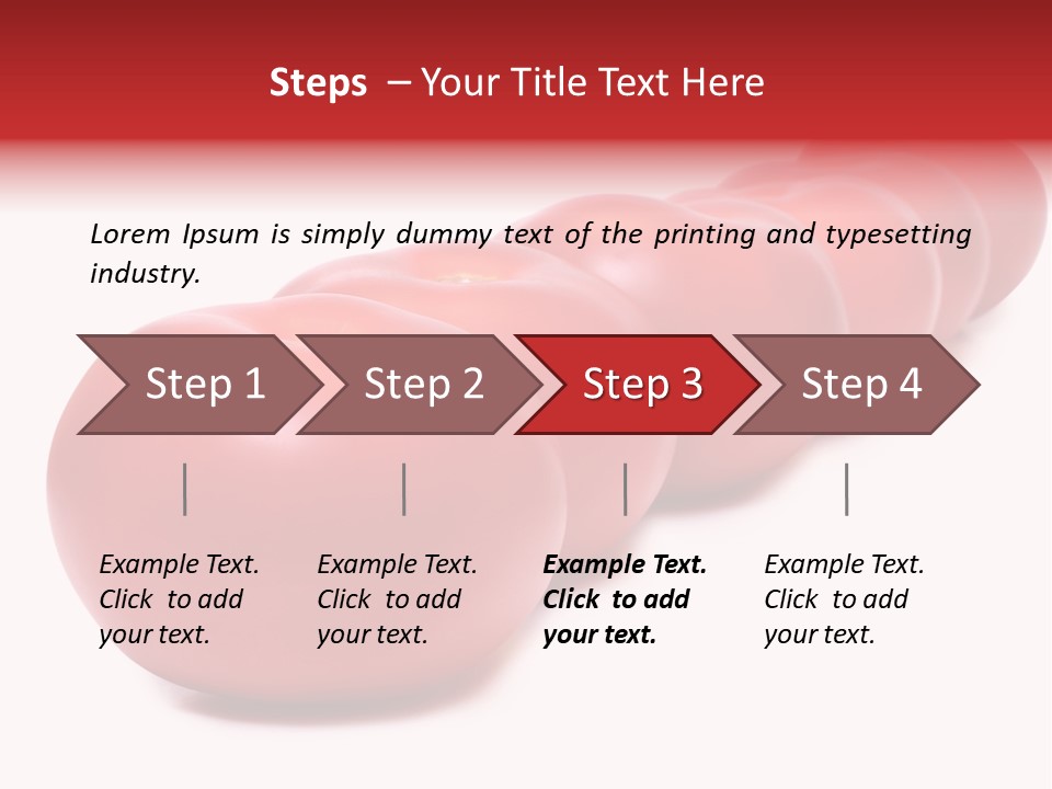 Juicy Closeup Color PowerPoint Template