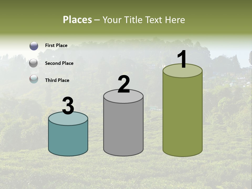 Fresh Agricultural Scene PowerPoint Template