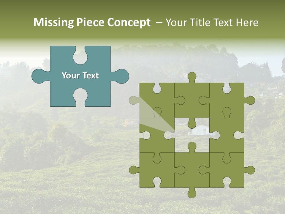 Fresh Agricultural Scene PowerPoint Template