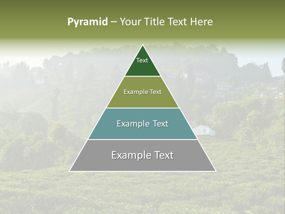 Fresh Agricultural Scene PowerPoint Template