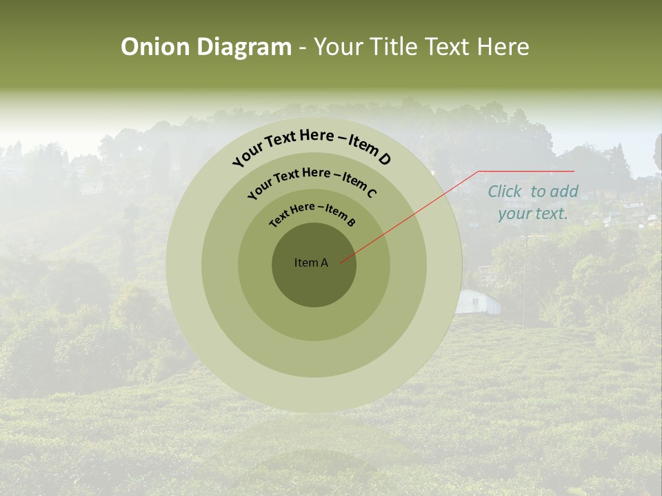 Fresh Agricultural Scene PowerPoint Template