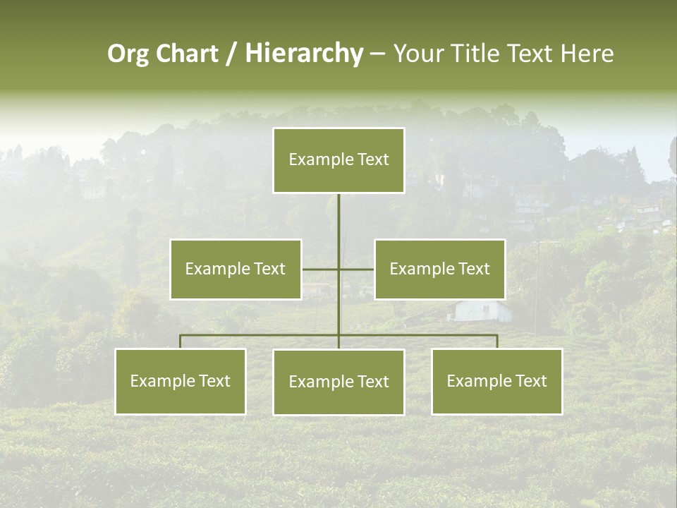 Fresh Agricultural Scene PowerPoint Template