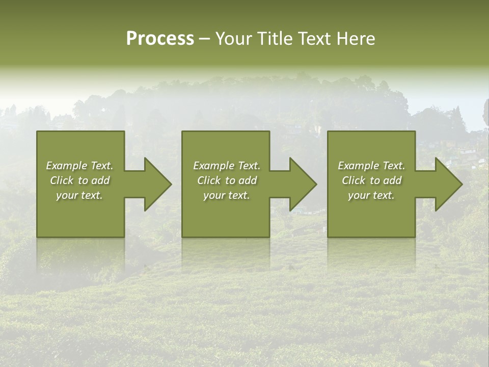 Fresh Agricultural Scene PowerPoint Template