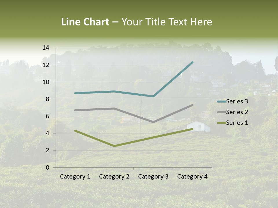 Fresh Agricultural Scene PowerPoint Template