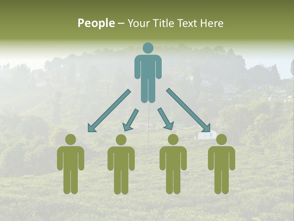 Fresh Agricultural Scene PowerPoint Template