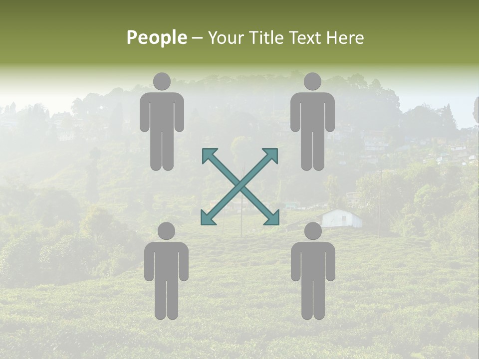 Fresh Agricultural Scene PowerPoint Template