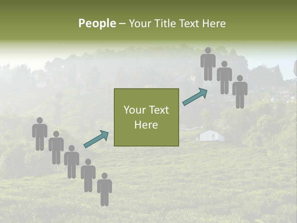 Fresh Agricultural Scene PowerPoint Template