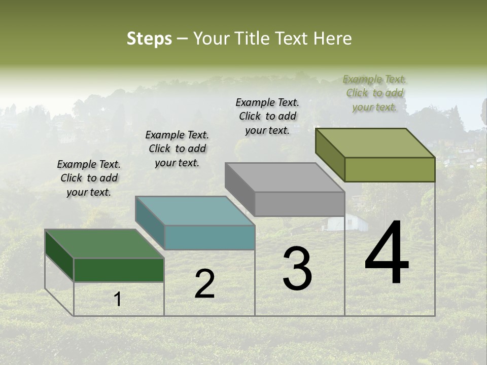 Fresh Agricultural Scene PowerPoint Template