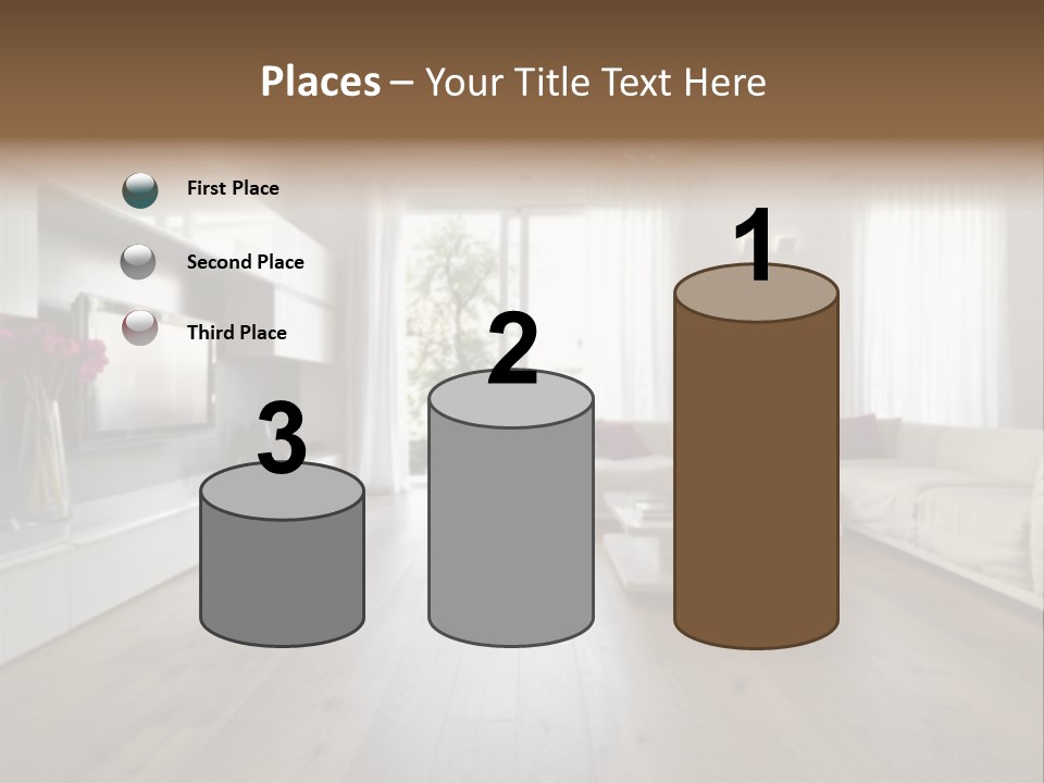 Furniture Wood Fixtures PowerPoint Template