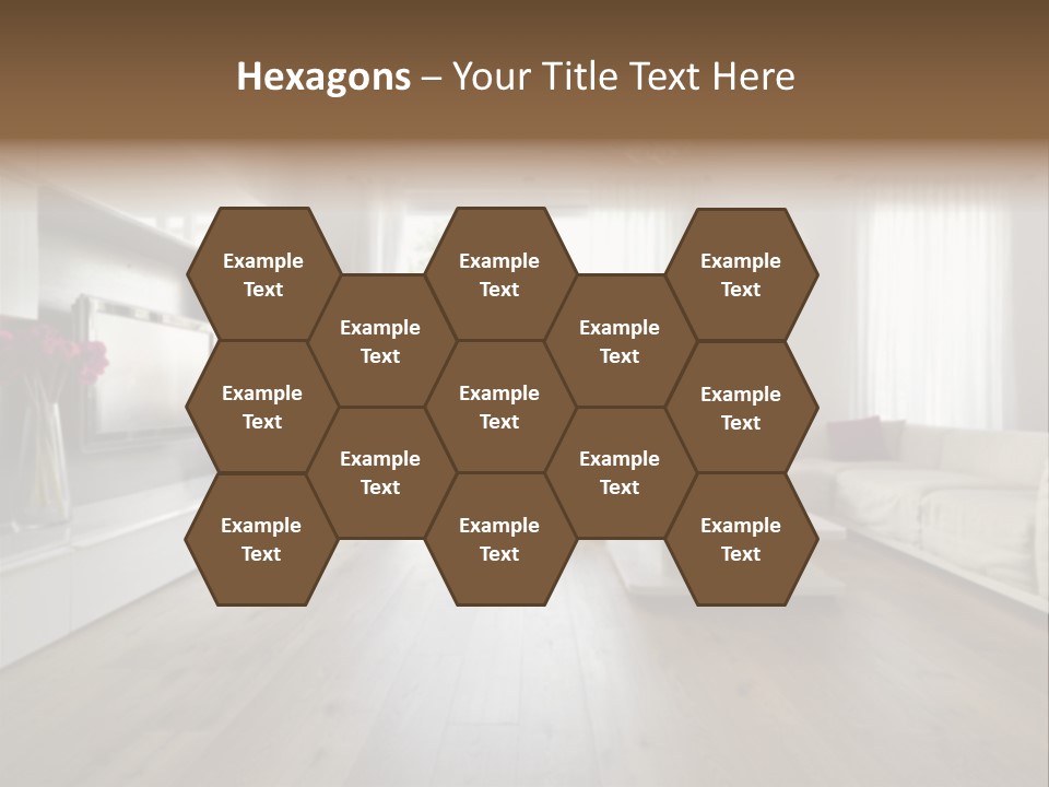 Furniture Wood Fixtures PowerPoint Template