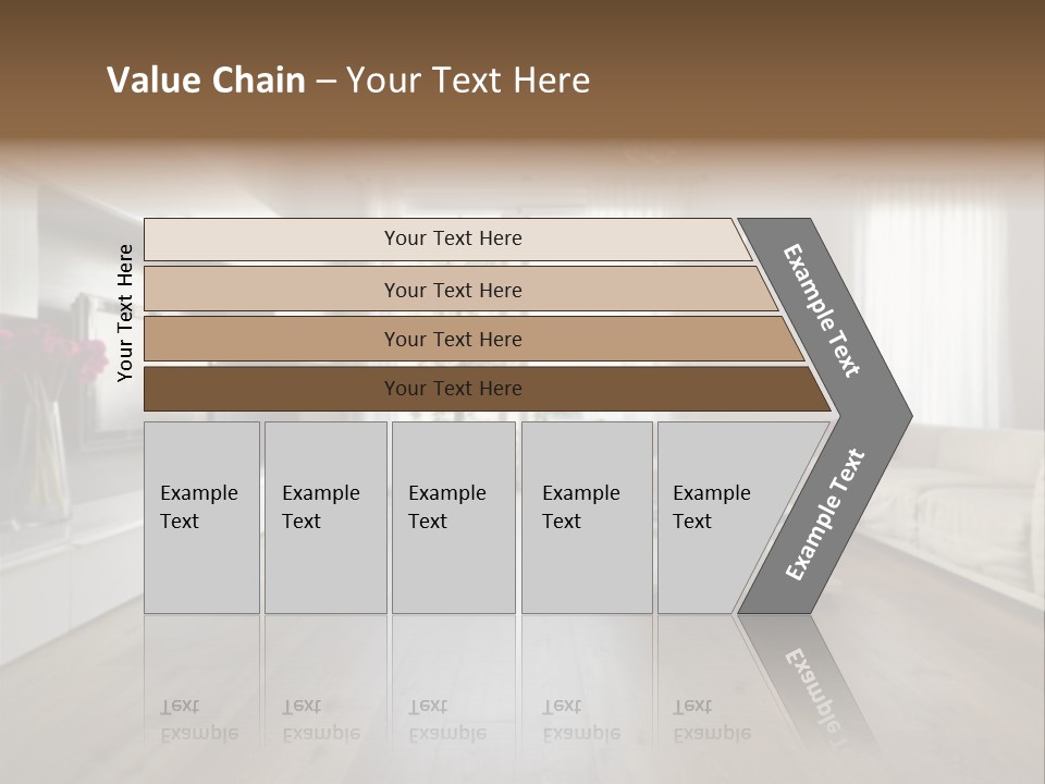 Furniture Wood Fixtures PowerPoint Template
